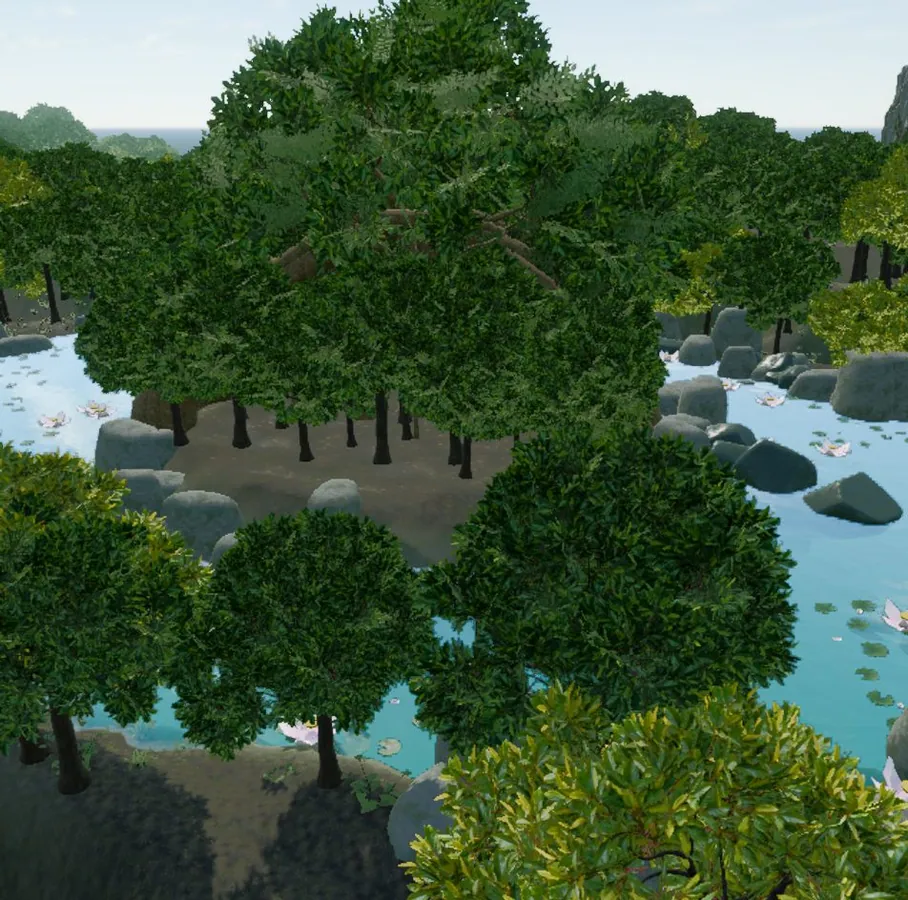 ในเกม: หินรอบเกาะ บัวขาว